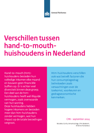 Verschillen tussen hand-to-mouth-huishoudens in Nederland