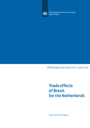 Trade effects of Brexit for the Netherlands