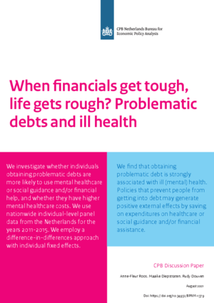 When financials get tough, life gets rough? Problematic debts and ill health