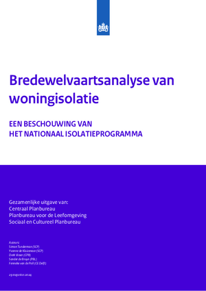 Bredewelvaartsanalyse van woningisolatie