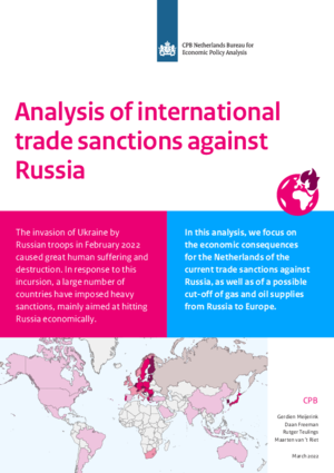 Analysis of international trade sanctions against Russia