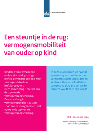 Een steuntje in de rug: vermogensmobiliteit van ouder op kind