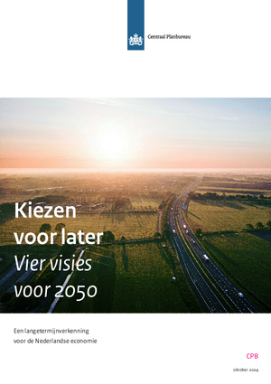 Kiezen voor later: vier visies voor 2050