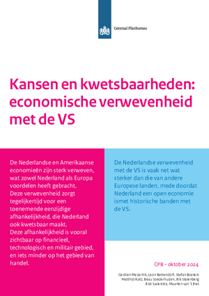 Kansen en kwetsbaarheden: economische verwevenheid met de VS 