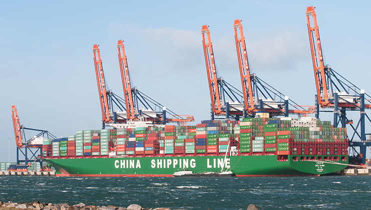 containerschip China Shipping