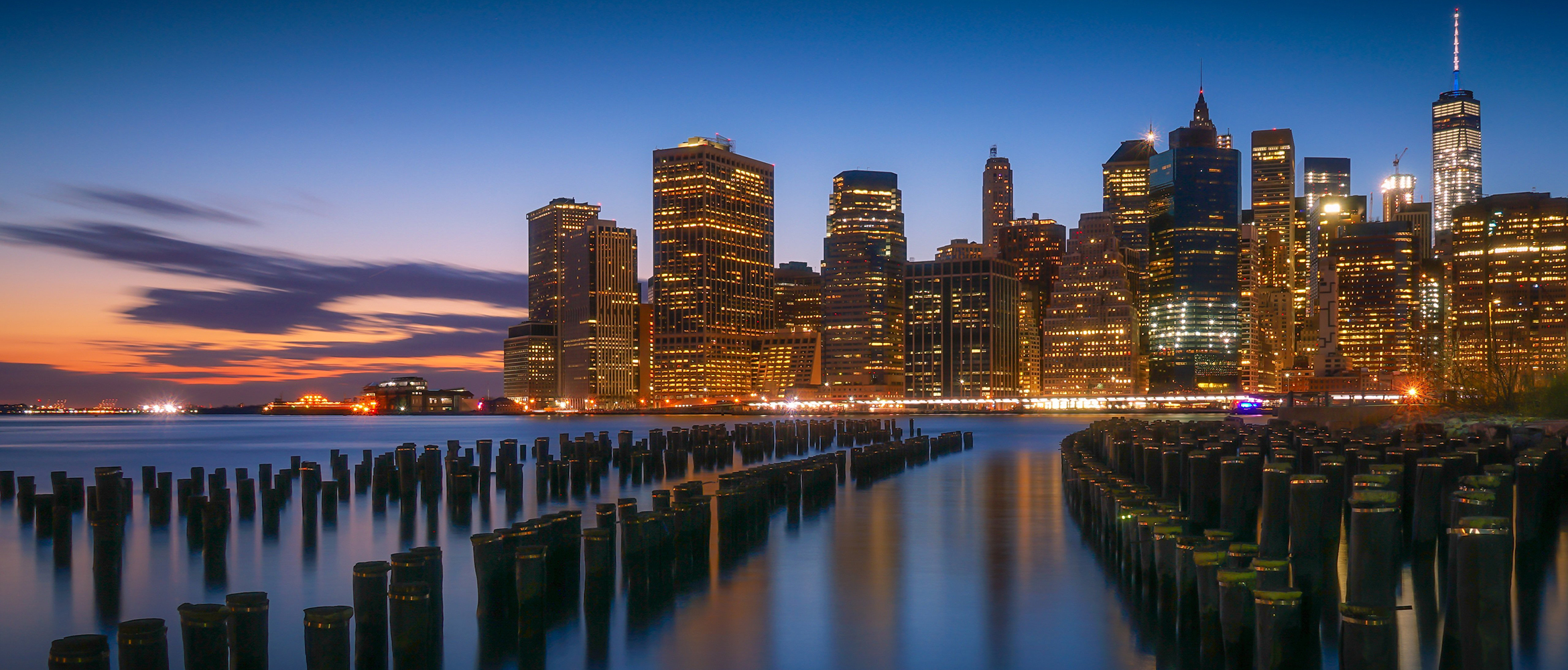 Skyline van New York banner