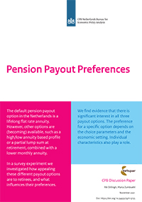 Pension Payout Preferences