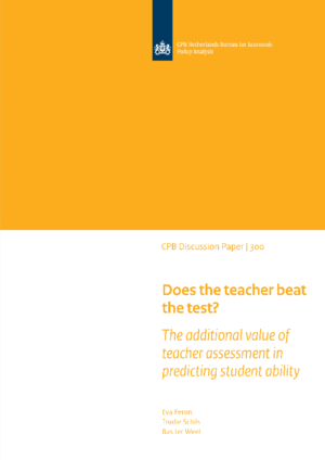 Does the teacher beat the test? The additional value of teacher assessment in predicting student ability