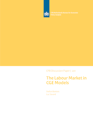 The Labour Market in CGE Models